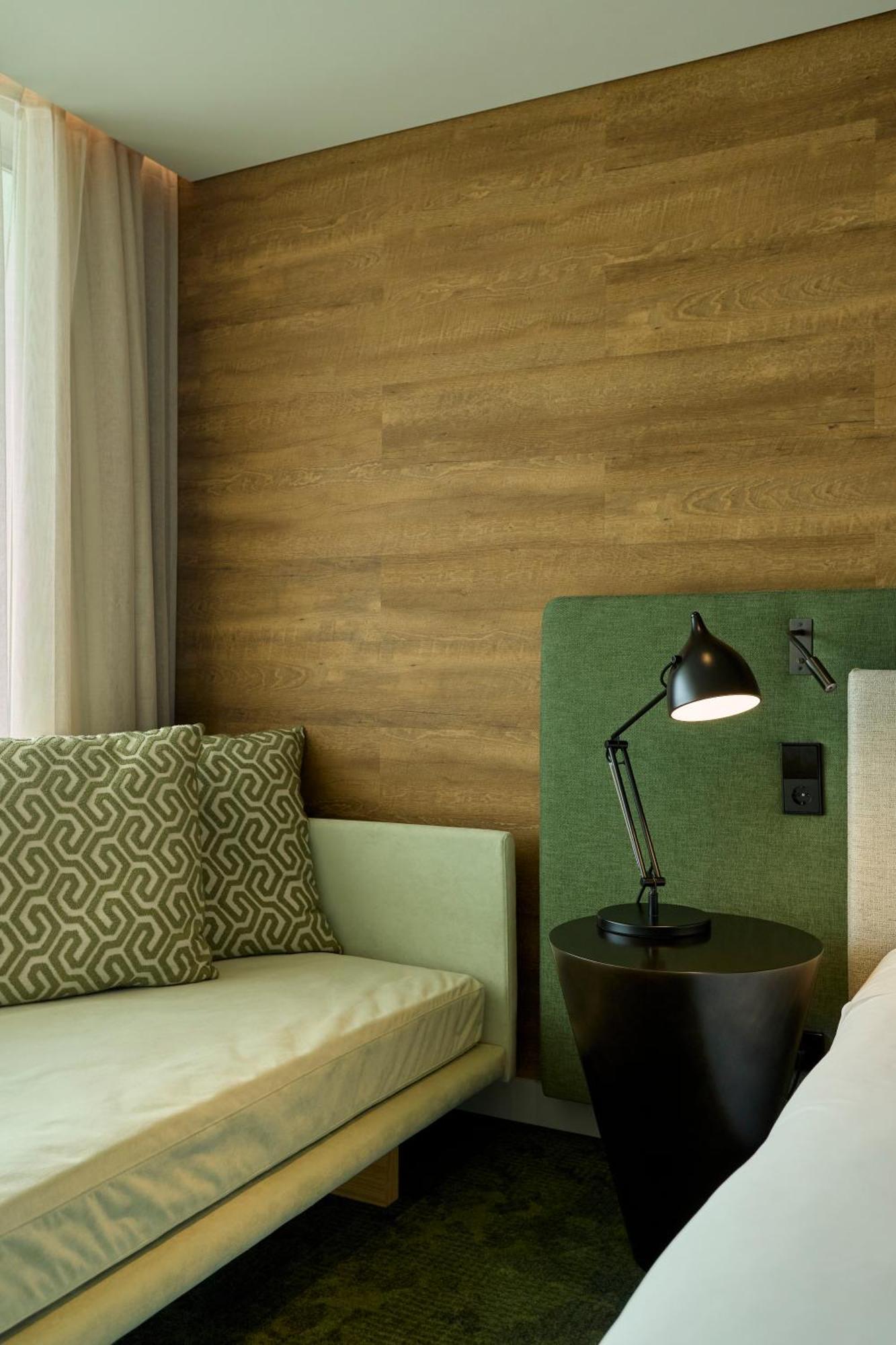 Octant Ponta Delgada Hotel Екстериор снимка A wall covered with wood wool